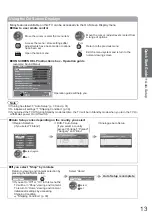 Предварительный просмотр 13 страницы Panasonic TX-L32X10E Operating Instructions Manual