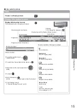 Предварительный просмотр 15 страницы Panasonic TX-L32X10E Operating Instructions Manual