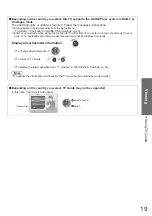 Предварительный просмотр 19 страницы Panasonic TX-L32X10E Operating Instructions Manual