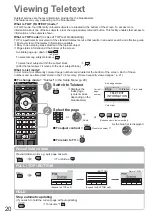 Предварительный просмотр 20 страницы Panasonic TX-L32X10E Operating Instructions Manual