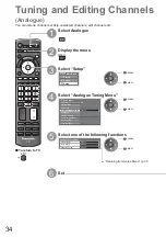 Предварительный просмотр 34 страницы Panasonic TX-L32X10E Operating Instructions Manual