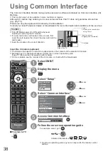 Предварительный просмотр 38 страницы Panasonic TX-L32X10E Operating Instructions Manual