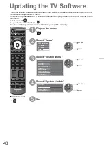 Предварительный просмотр 40 страницы Panasonic TX-L32X10E Operating Instructions Manual