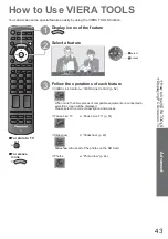 Предварительный просмотр 43 страницы Panasonic TX-L32X10E Operating Instructions Manual