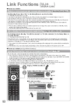 Предварительный просмотр 50 страницы Panasonic TX-L32X10E Operating Instructions Manual