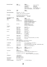 Предварительный просмотр 2 страницы Panasonic TX-L32X20B Service Manual