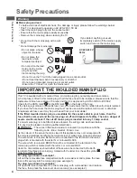 Предварительный просмотр 4 страницы Panasonic TX-L32X3B Operating Instructions Manual