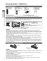 Предварительный просмотр 6 страницы Panasonic TX-L32X3B Operating Instructions Manual