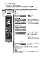 Предварительный просмотр 12 страницы Panasonic TX-L32X3B Operating Instructions Manual