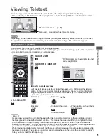 Предварительный просмотр 21 страницы Panasonic TX-L32X3B Operating Instructions Manual