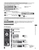 Предварительный просмотр 39 страницы Panasonic TX-L32X3B Operating Instructions Manual