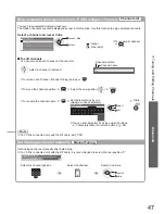 Preview for 47 page of Panasonic TX-L37V20BA Operating Instructions Manual