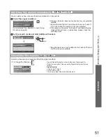 Preview for 51 page of Panasonic TX-L37V20BA Operating Instructions Manual