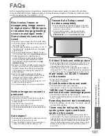 Preview for 101 page of Panasonic TX-L37V20BA Operating Instructions Manual