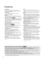 Preview for 2 page of Panasonic TX-L42DT50B Operating Instructions Manual