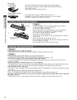 Preview for 8 page of Panasonic TX-L42DT50B Operating Instructions Manual