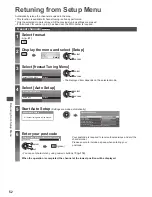 Preview for 52 page of Panasonic TX-L42DT50B Operating Instructions Manual