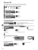 Preview for 64 page of Panasonic TX-L42DT50B Operating Instructions Manual