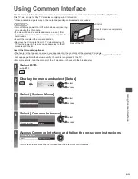 Preview for 65 page of Panasonic TX-L42DT50B Operating Instructions Manual