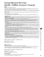 Preview for 83 page of Panasonic TX-L42DT50B Operating Instructions Manual