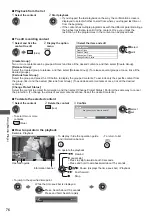 Preview for 76 page of Panasonic TX-L42DT50Y Operating	 Instruction