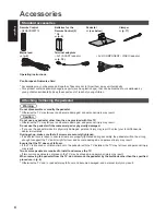 Preview for 4 page of Panasonic TX-L42ET50Y Operating Instructions Manual