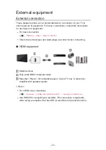 Preview for 23 page of Panasonic TX-L42ET60B Manual