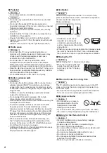 Preview for 4 page of Panasonic TX-L42ET60B Operating Instructions Manual