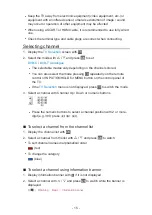 Preview for 15 page of Panasonic TX-L42ET60E User Manual