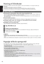 Preview for 36 page of Panasonic TX-L42FT60Y Operating Instructions Manual