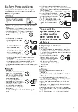 Preview for 3 page of Panasonic TX-L47ET60E Operating Instructions Manual