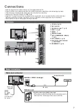 Preview for 7 page of Panasonic TX-L47ET60E Operating Instructions Manual