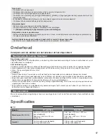 Preview for 37 page of Panasonic TX-L47FT60E Operating Instructions Manual