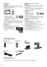 Preview for 4 page of Panasonic TX-L50B6E Operating Instructions Manual