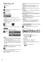 Preview for 12 page of Panasonic TX-L50B6E Operating Instructions Manual