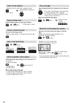 Preview for 14 page of Panasonic TX-L50B6E Operating Instructions Manual