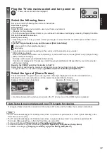 Preview for 17 page of Panasonic TX-L55DT60E Operating Instructions Manual