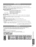 Preview for 59 page of Panasonic TX-LF32S10 Operating Instructions Manual