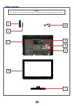 Предварительный просмотр 26 страницы Panasonic TX-LR24C3 Service Manual