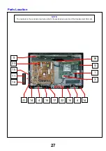 Предварительный просмотр 27 страницы Panasonic TX-LR24C3 Service Manual