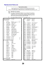 Предварительный просмотр 29 страницы Panasonic TX-LR24C3 Service Manual