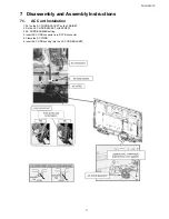 Предварительный просмотр 11 страницы Panasonic tx-lr32c10 Service Manual