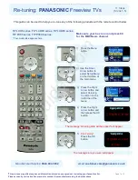 Panasonic TX LXD6 Series Quick Start Manual preview