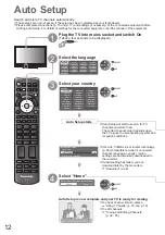 Предварительный просмотр 12 страницы Panasonic TX-P37C10E Operating Instructions Manual