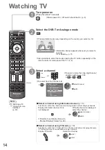 Предварительный просмотр 14 страницы Panasonic TX-P37C10E Operating Instructions Manual