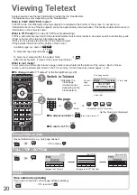 Предварительный просмотр 20 страницы Panasonic TX-P37C10E Operating Instructions Manual