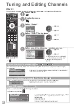 Предварительный просмотр 32 страницы Panasonic TX-P37C10E Operating Instructions Manual