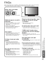 Preview for 61 page of Panasonic TX-P42G10L Operating Instructions Manual