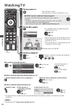 Preview for 18 page of Panasonic TX-P42G30E Operating Instructions Manual