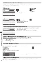 Preview for 42 page of Panasonic TX-P42G30E Operating Instructions Manual